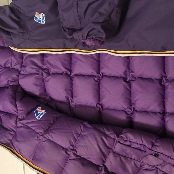 K-wayJacques Thermo Plus  Reversible Puffer Jacket Size 6 - Picture 8 of 9